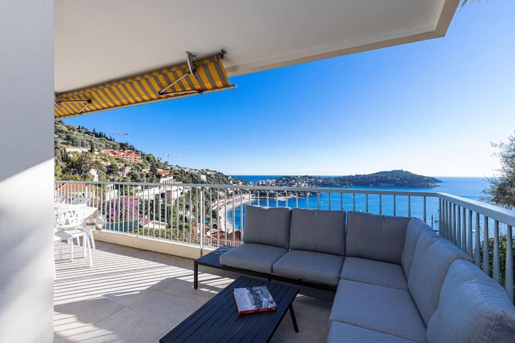Villefranche Sur Mer:Appartement-Villa, Vue Mer, Jardin, Parking. Exterior foto
