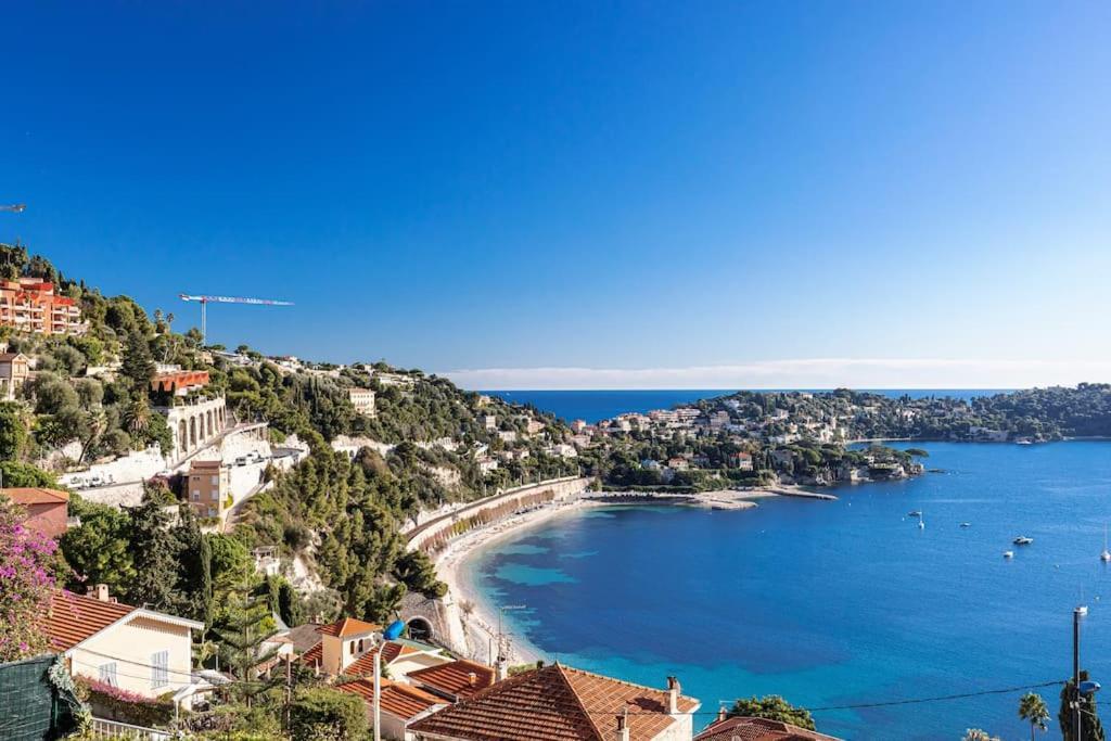Villefranche Sur Mer:Appartement-Villa, Vue Mer, Jardin, Parking. Exterior foto